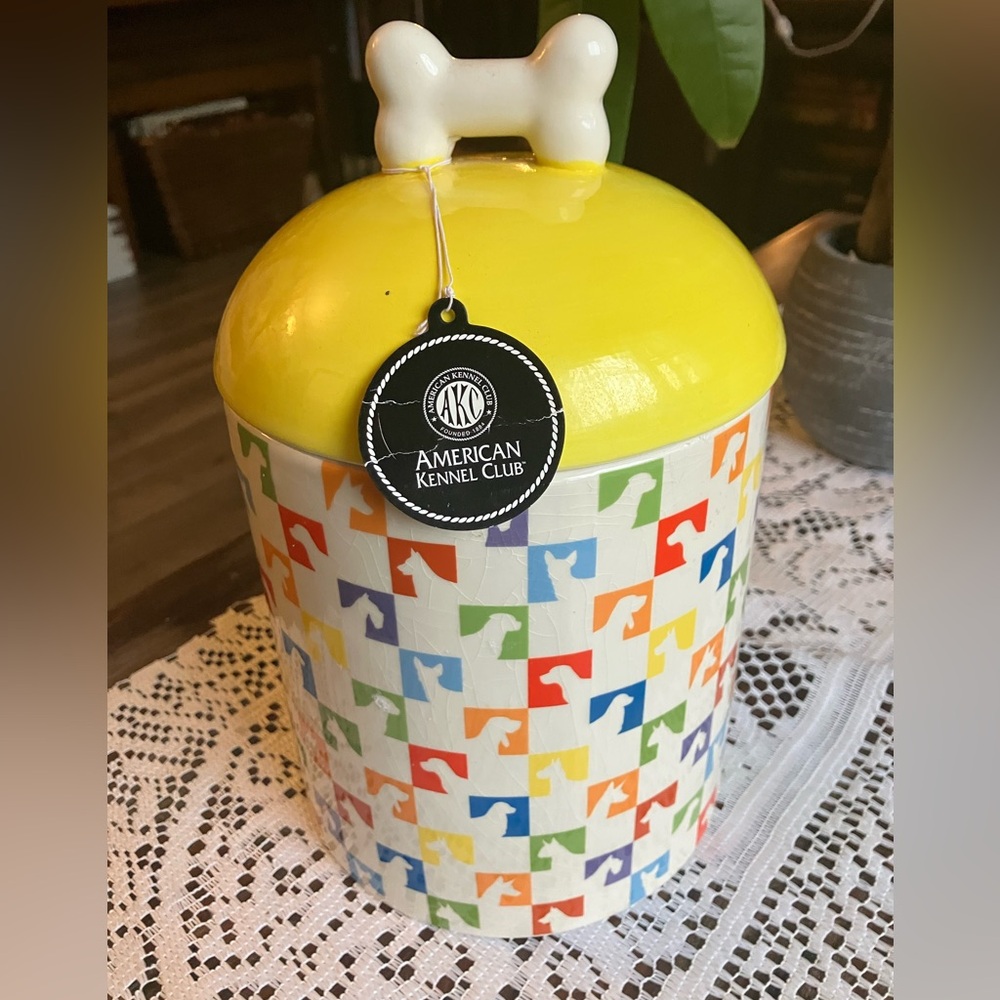 American Kennel Club Treat Jar